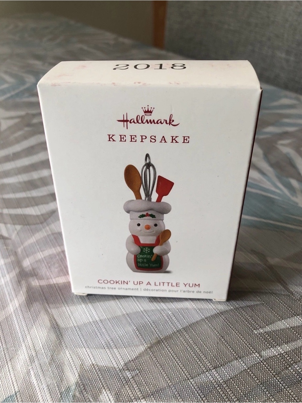Hallmark 2018 Cooking Up A Little Yum Ornament - NEW